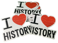 "I ❤️ History" Sticker
